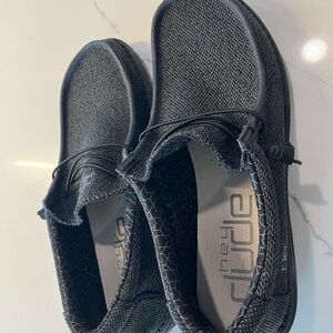 Hey Dude Charcoal Slip-On Shoes